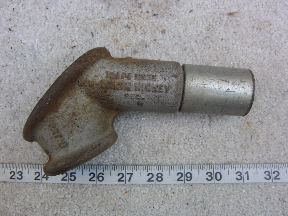 Lakin Hickey ¾" Rigid Iron Hickey Head, Used