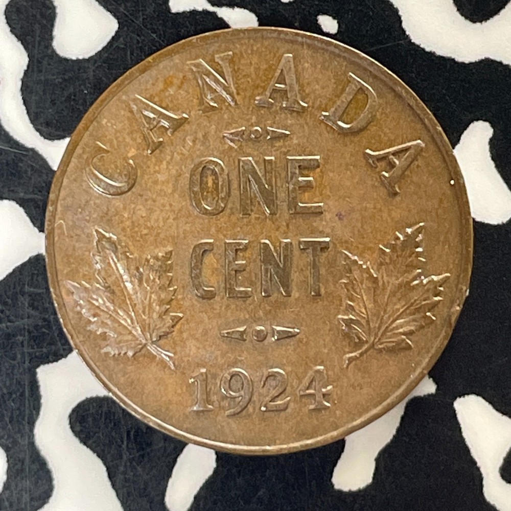 1924 Canada Small Cent Lot#T5886 Nice! Key Date!
