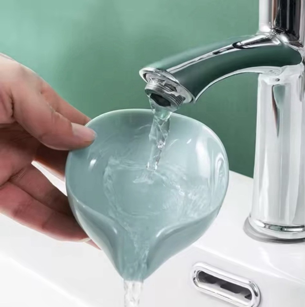 Drain Soap Holder Leaf Shape Soap Box Suction Cup Tray Drying Rack
