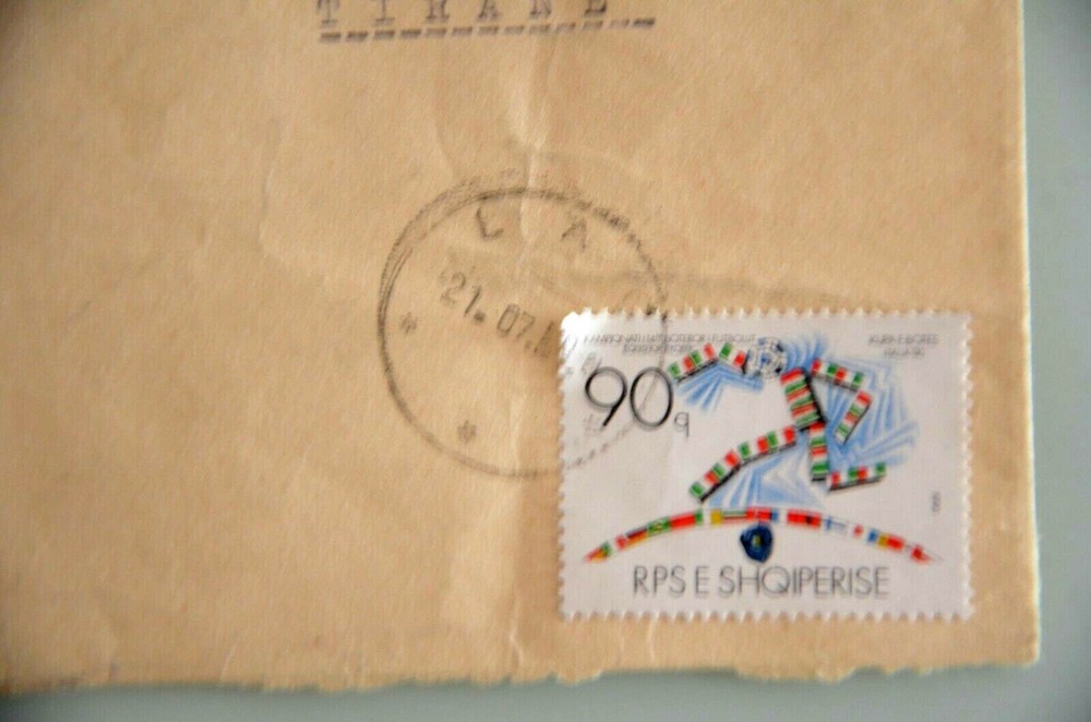 Albania Stamps COVER LAC