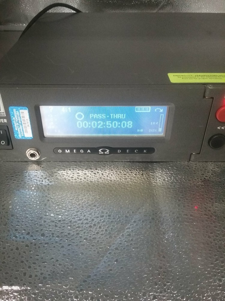 Fast Forward Video FFV Omega Deck Digital Video Recorder 550942