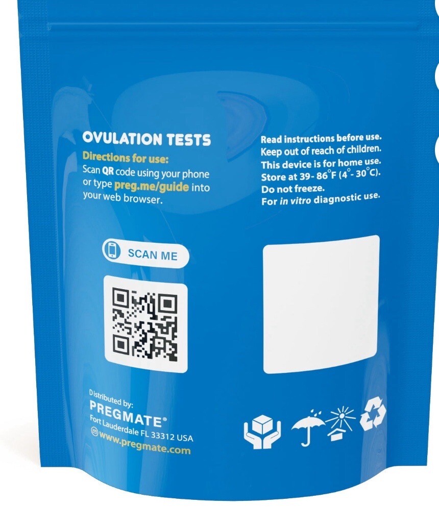 Pregmate Ovulation Test Strips (50 Count)