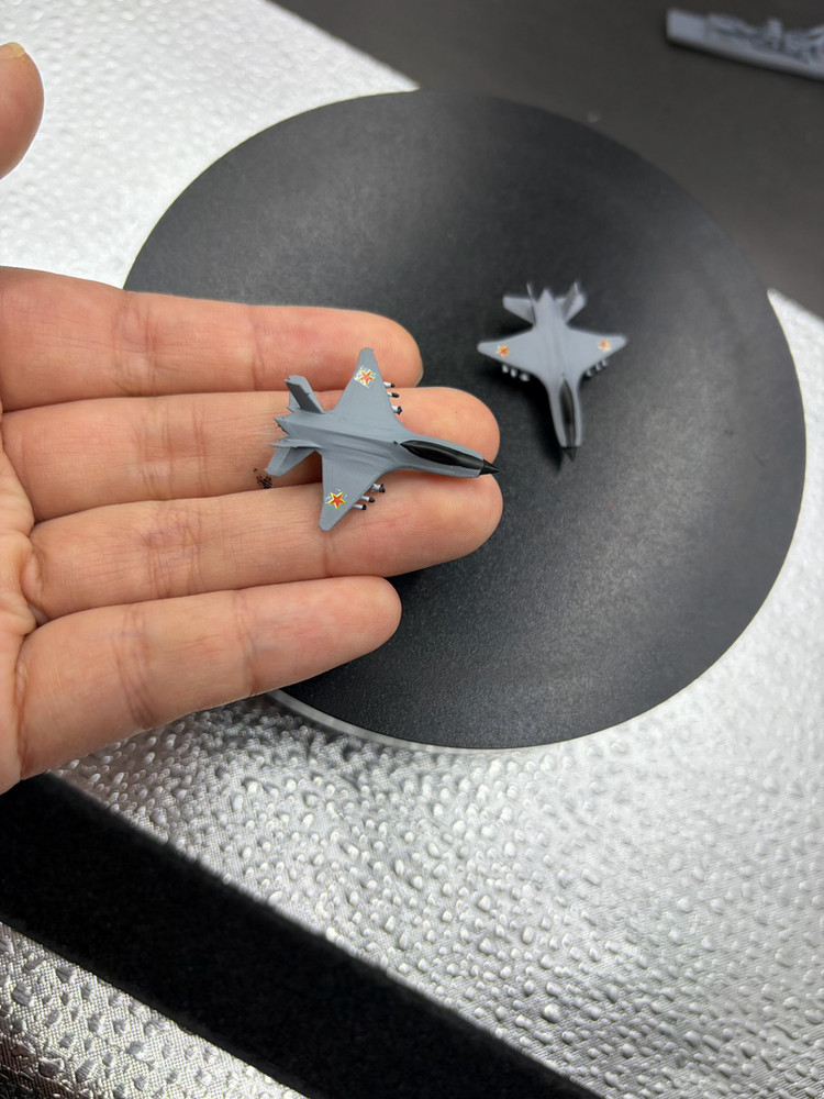 1/350 Russian MiG-41 Carrier-Based Fighter 3D Printed Finished Model /2pc