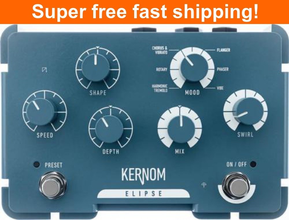 Kernom Elipse Modulation Effects Pedal - New