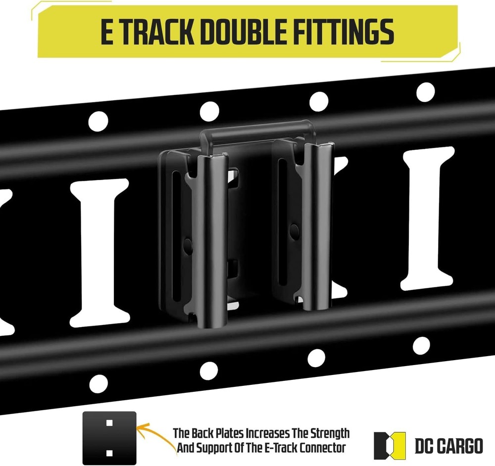 Versatile Heavy-Duty E-Track Connectors - Transform Accessories - 10 Pack