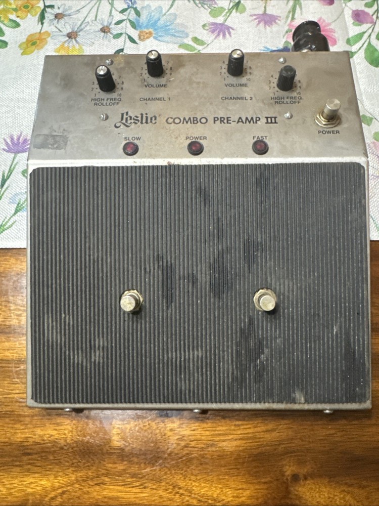 Leslie Speaker Combo Preamp iv 4 (Not Tested)