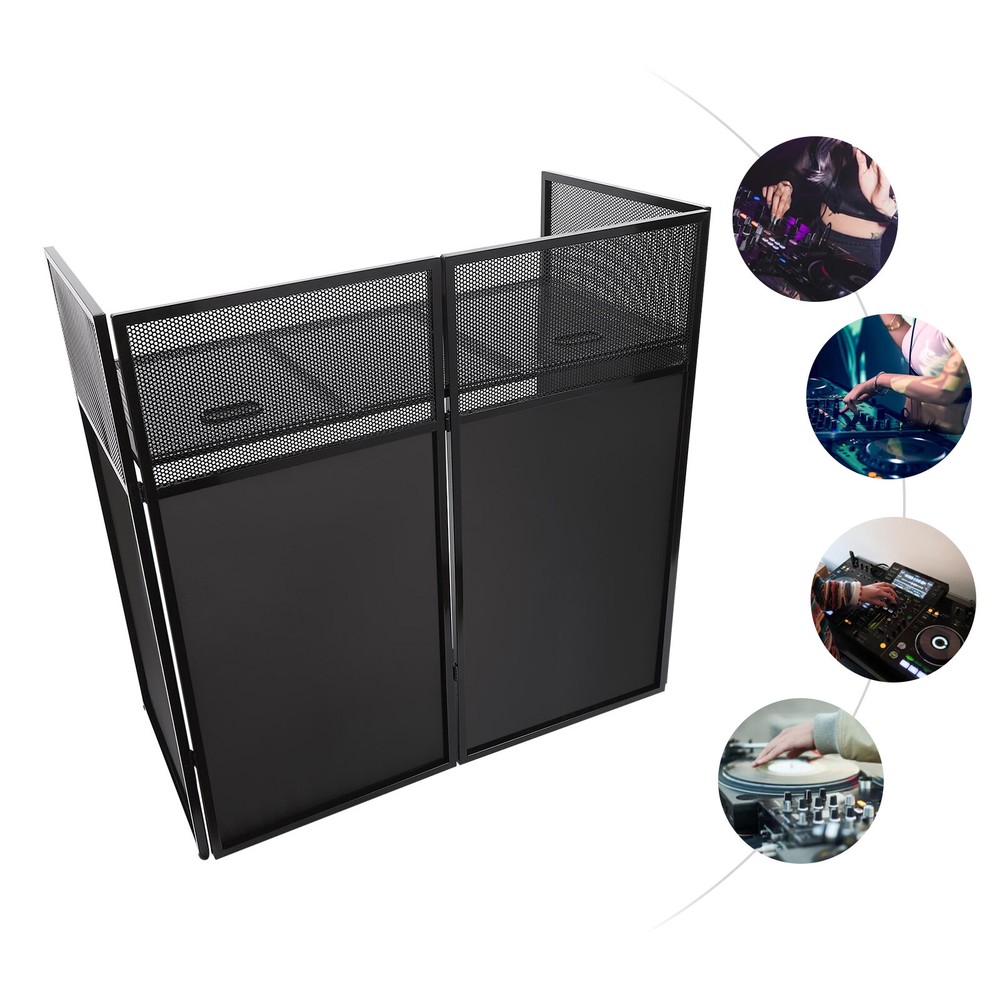 DJ Display Stand DJ Event Booth Facade Portable DJ Facade Booth Table DJ Control