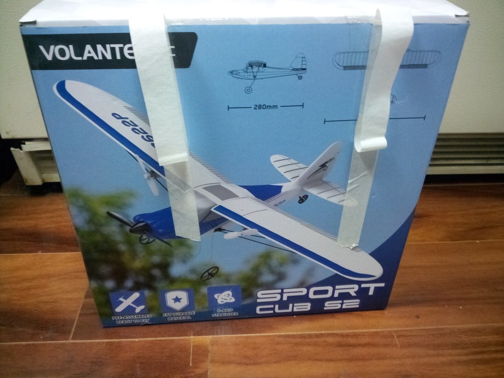 VOLANTEXRC Sport Cub S2 RC Plane with Gyro Stabilization System With Control