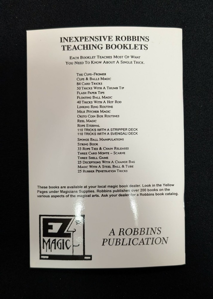 Three Card Monte by John Scarne New!!