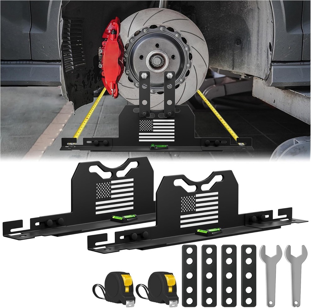 2026 Upgraded Wheel Alignment Tool, 2 PCS Toe Alignment Tool Plates Without R...