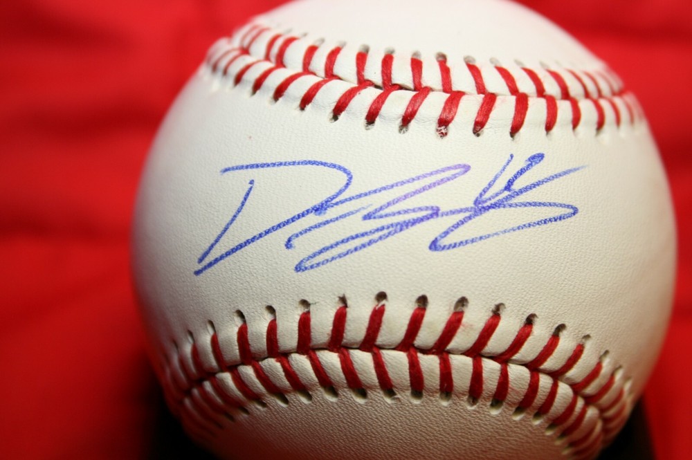 DAN STRAILY AUTOGRAPHED SIGNED BASEBALL OAKLAND ATHLETICS COA