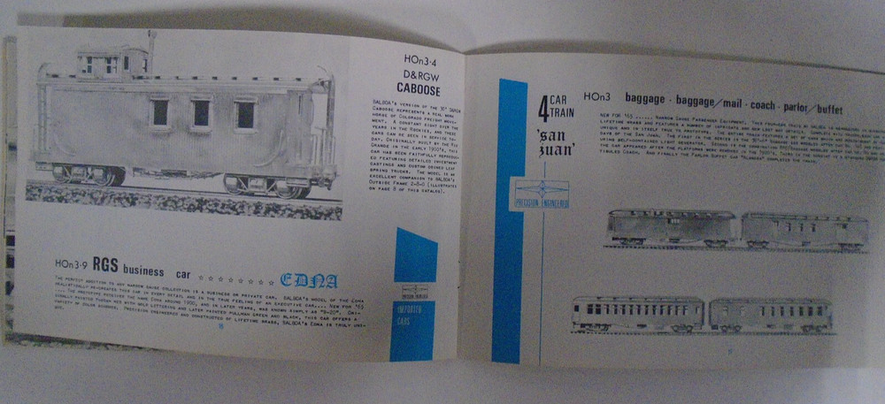 BALBOA SCALE MODELS 1966 CATALOG SECOND EDITION & PRICE LIST