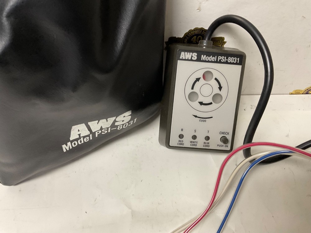AW Sperry AWS PSI-8031 Phase Sequence Indicator in Bag