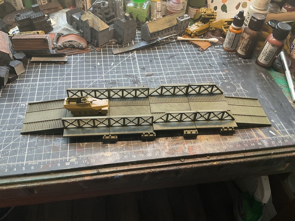 15mm Painted Pontoon Bridge