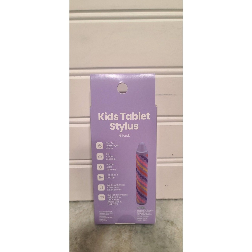 Kids Tablet Stylus 4 Pack