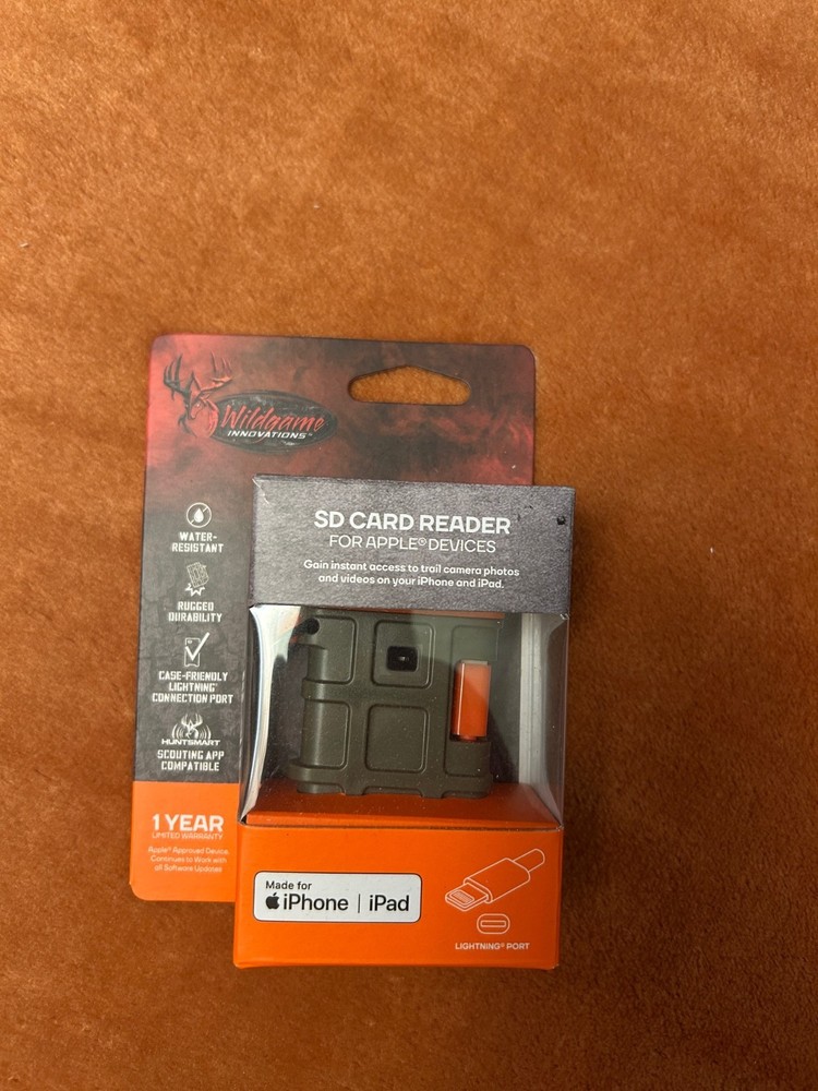 Wildgame Innovations Apple Lightning SD Card Reader