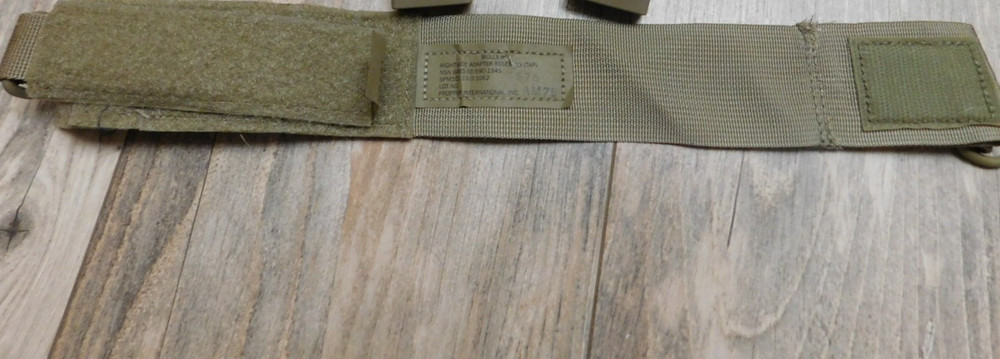 MOLLE II TAN TAP RIGHT/ LEFT SIDE ADAPTER ASSEMBLY