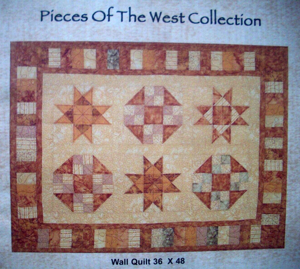 Burnt Fork Pieces of the West quilt pattern *Y