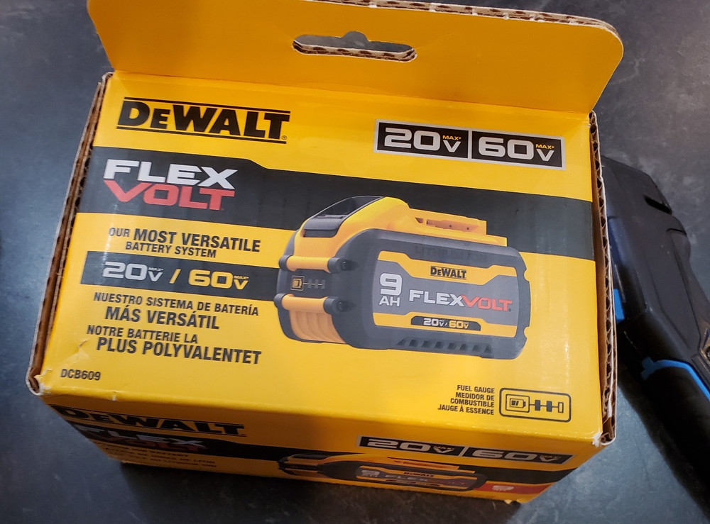 DEWALT DCB609 FLEXVOLT 20V/60V MAX 9Ah Lithium-Ion Battery