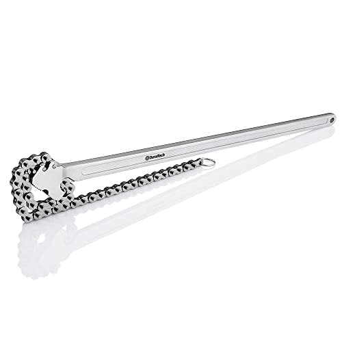 Adjustable Oil Filter Chain Wrench - Fits 6" 24" Max