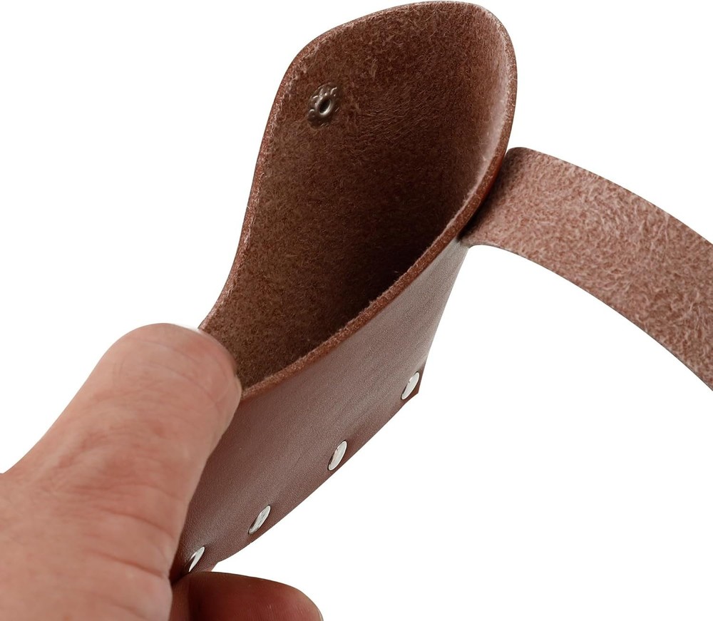 Leather Axe Sheath, Adjustable Hatchet Head Sheath, Brown