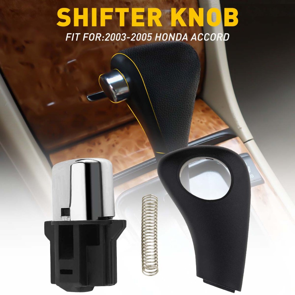 Fit ACCORD HONDA SHIFTER 2003-2006 GEAR AUTOMATIC HANDLE KNOB SHIFT BUTTON PUSH