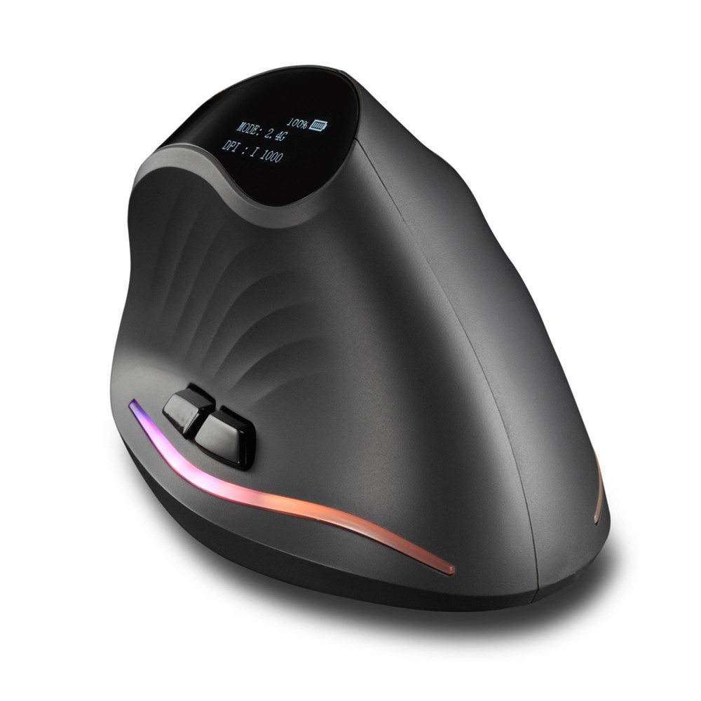 ZELOTES Wireless Mice Ergonomic Optical Indicator Lightweight Gaming Mice For