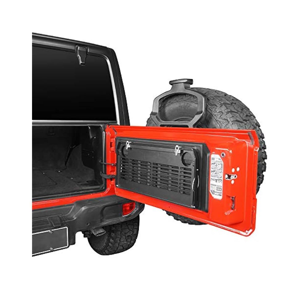 Wrangler Folding Table, Cargo Shelf 2018,2025, Keeps Gear Within Reach