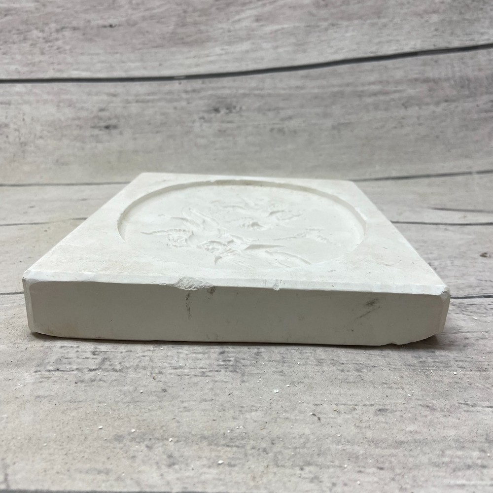Unbranded Ceramic Casting Mold Winged Cherubs Open Pour #329
