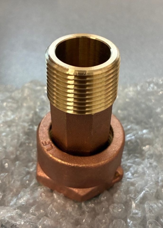 Badger Meter (67632003) 3/4" Water Meter Union Connection