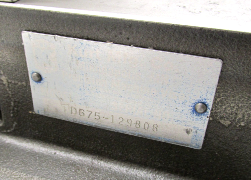 KURT ANGLOCK 6" MILLING MACHINE VISE w/ HANDLE - #D675