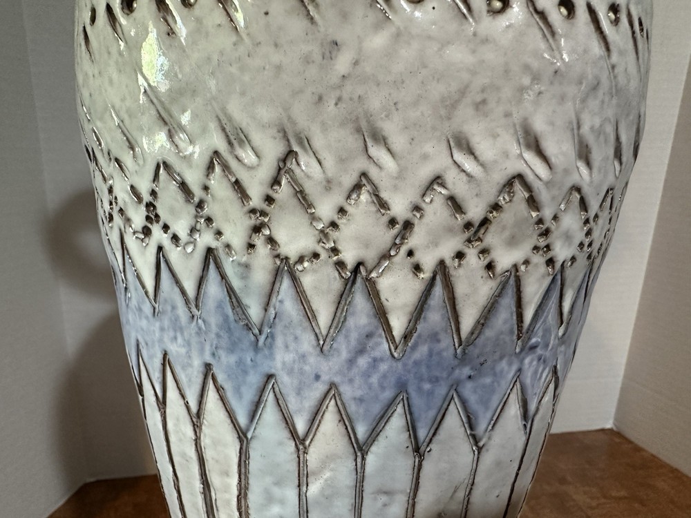 Fhen 20” Tall Vase Sculpture Pottery