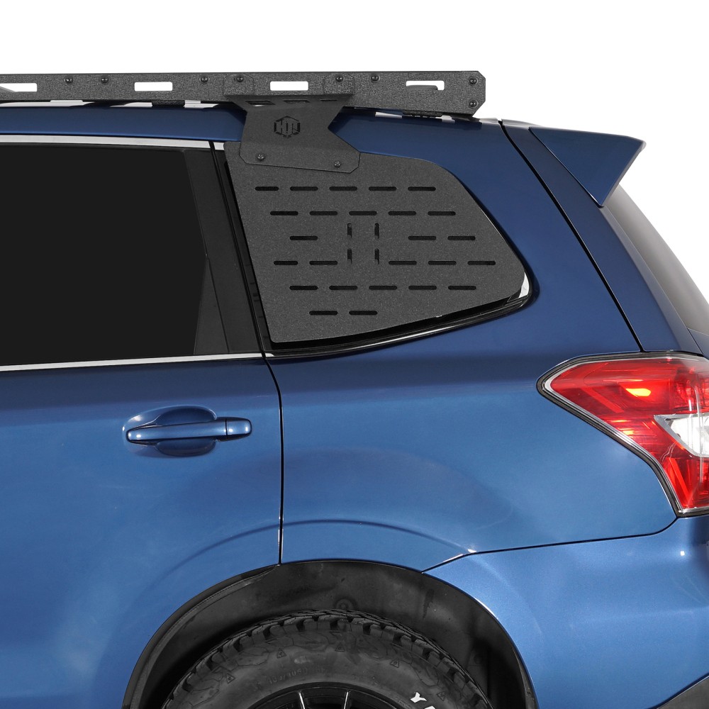 Trunk Window Exterior Storage Panel Molle Panel for Subaru Forester 2014-2018