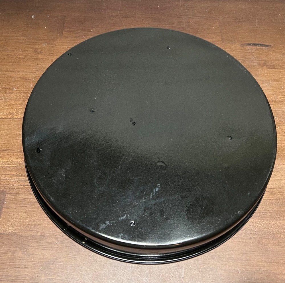 NuWave Pro Infrared Oven 10" Baking Pan Replacement Part Black Enamel