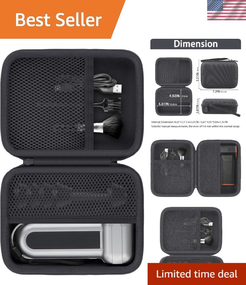 Versatile Storage Case for Wolfbox MF100 & MF50 - Organize Your Cleaning Tools