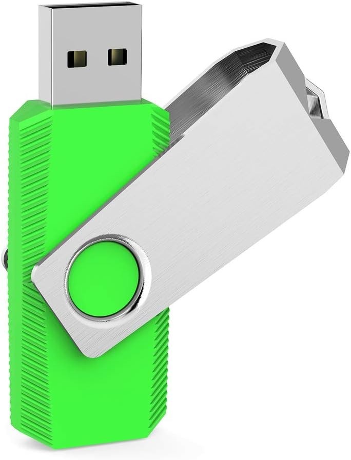 5 Pack 32GB Flash Drive USB 2.0 Memory Stick Multi Color