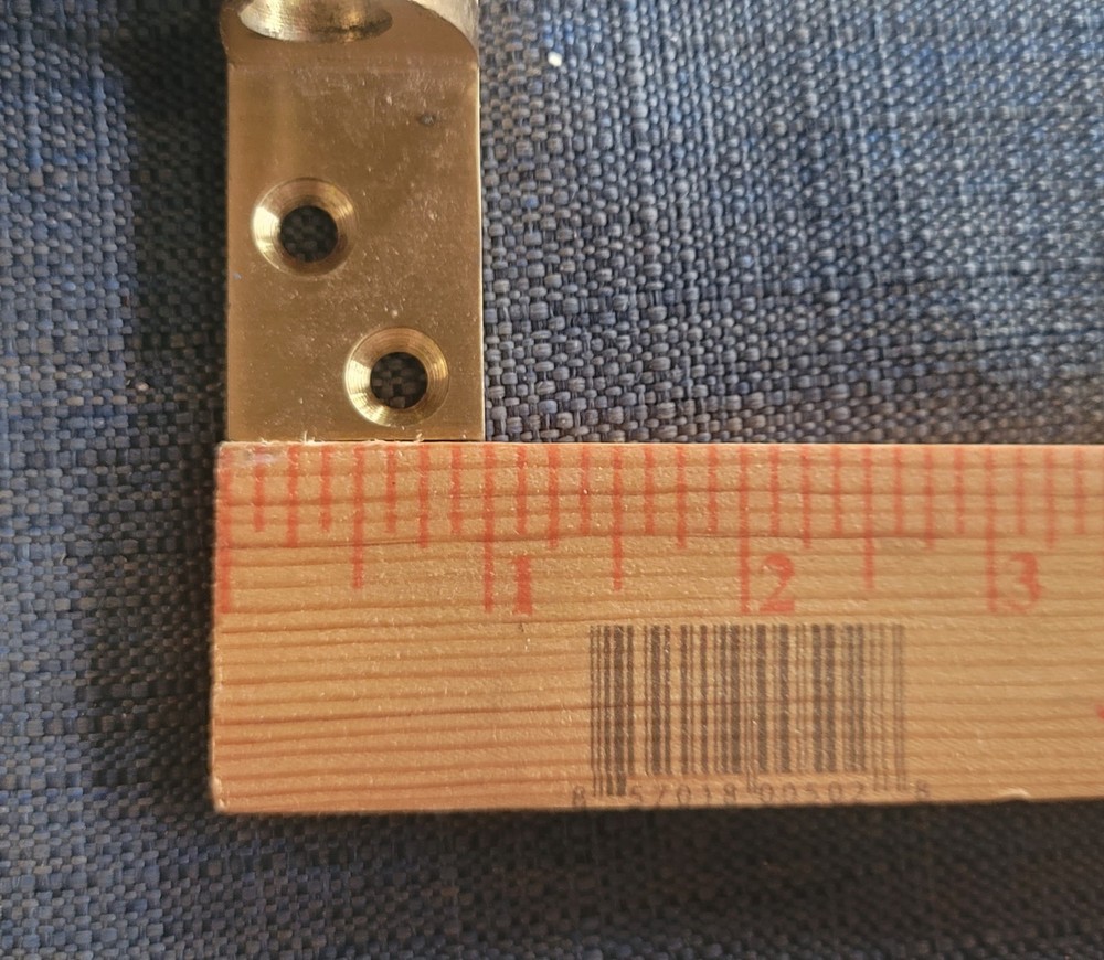 Surface Mount Deadlock Jimmy Resistant Brass Lock Works