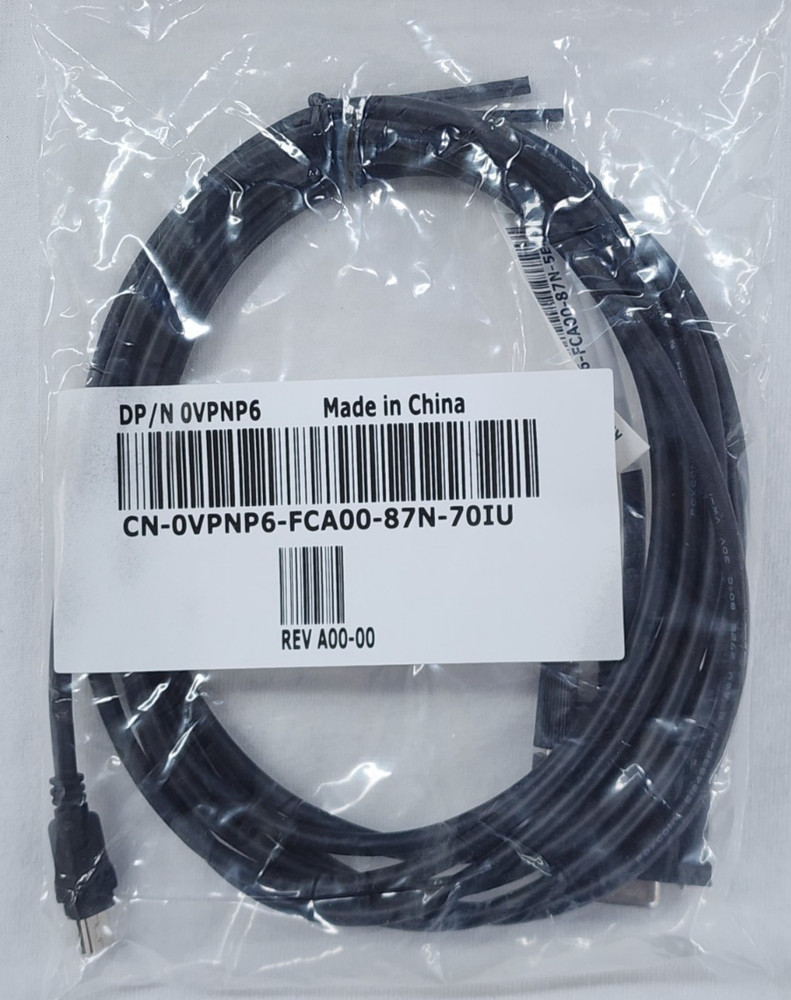 Dell VPNP6 Mini USB to DB9 Console Cable