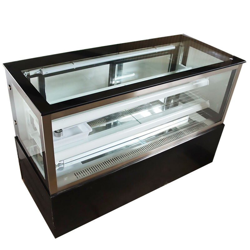 47.2" 3-Layer Refrigerated Cake Bakery Showcase Display Cabinet Moisture 220V