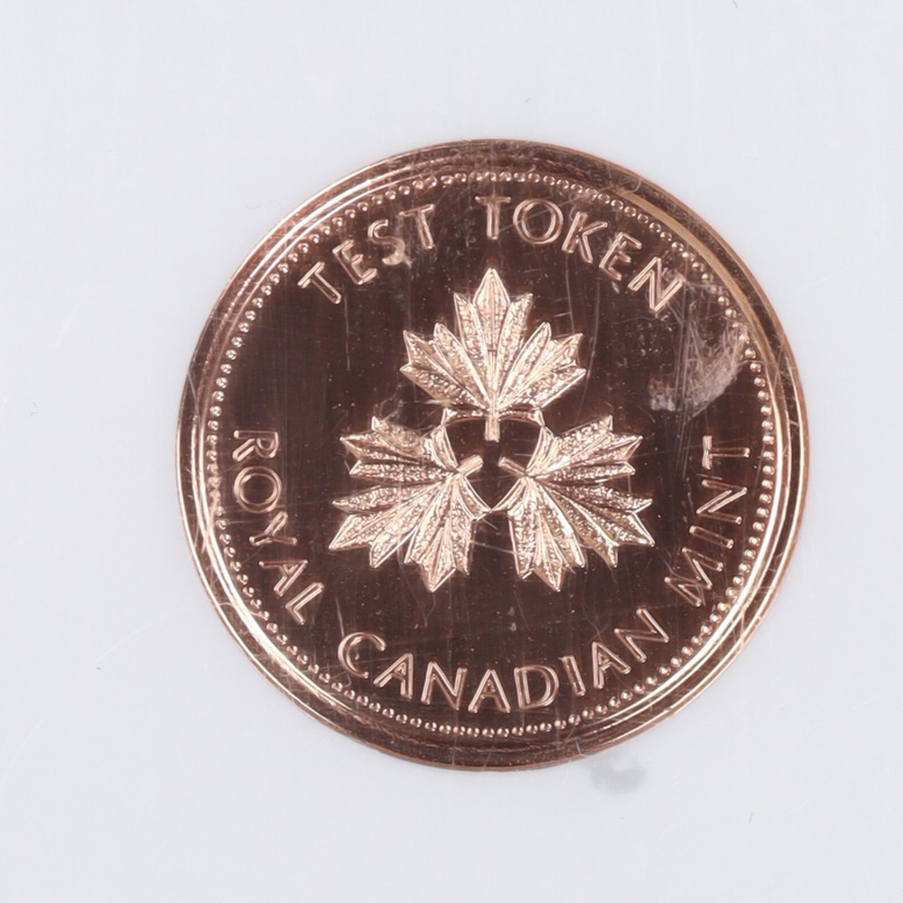 2004 Test Canada 1 Cents Token NGC SP69RD