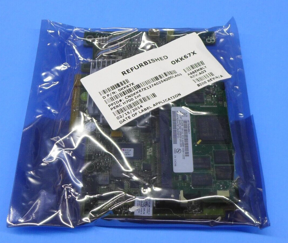 Genuine Dell PERC H700 6Gbps SAS RAID Controller 512MB KK67X