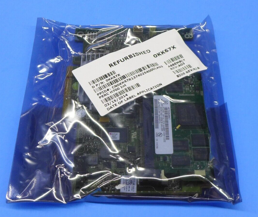 Genuine Dell PERC H700 6Gbps SAS RAID Controller 512MB KK67X