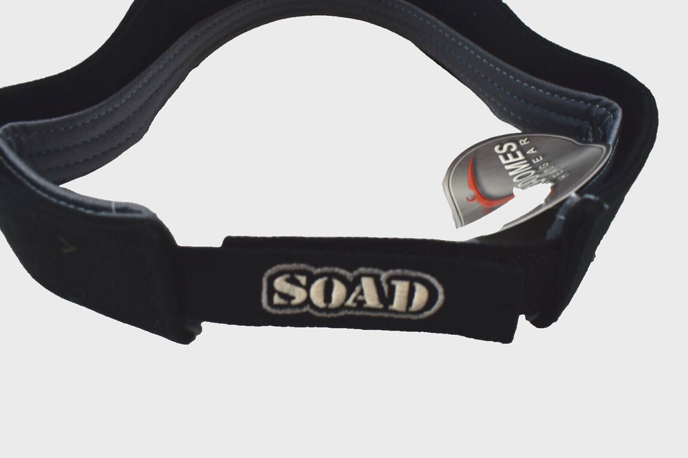 System of a Down Mens System Of A Down SOAD Logo Strapback Visor Cap NWT