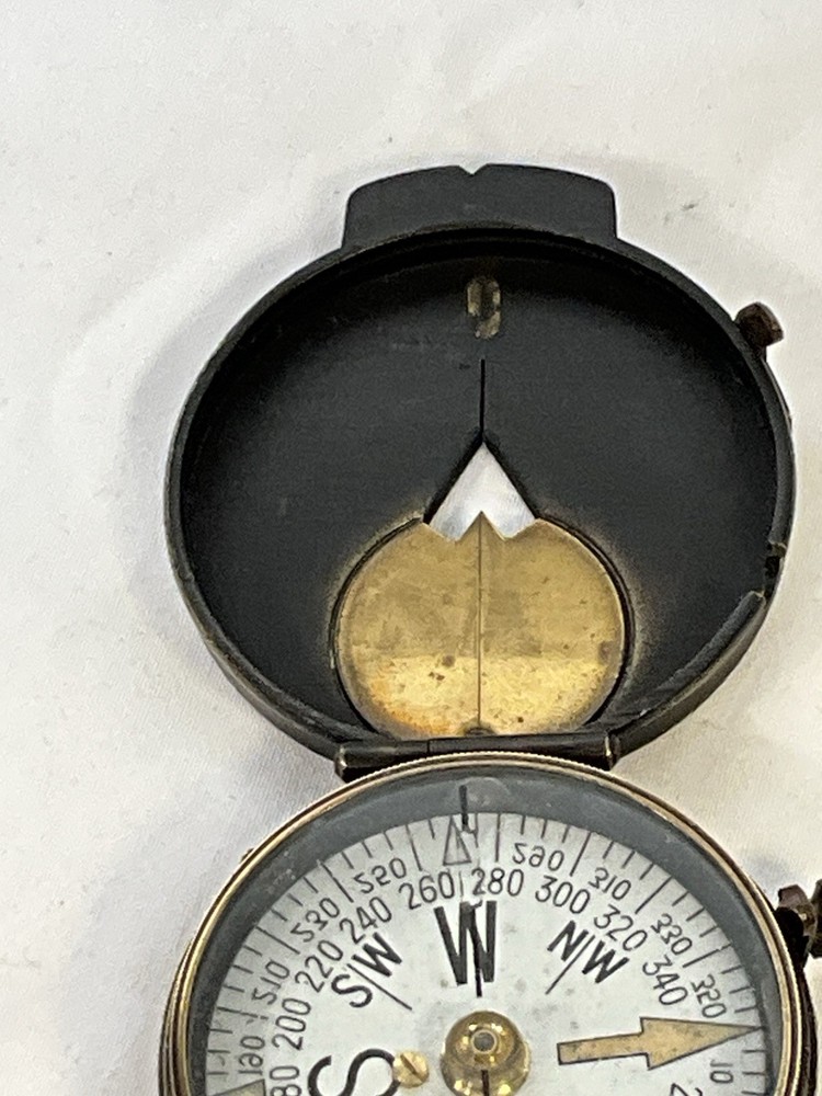 WWI-WWII U.S. ENGINEER CORPS Compass PLAN LTD. Neutchatel, Switzerland