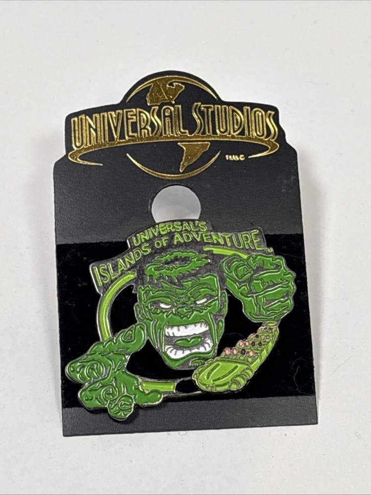 Universal Studios Hollywood Incredible Hulk Coaster Pin 2002