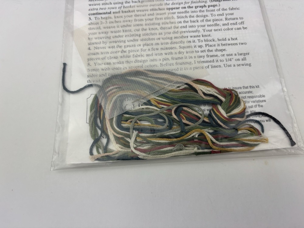 Threads Through Time Special Night Needlepoint Pattern Kit 6S