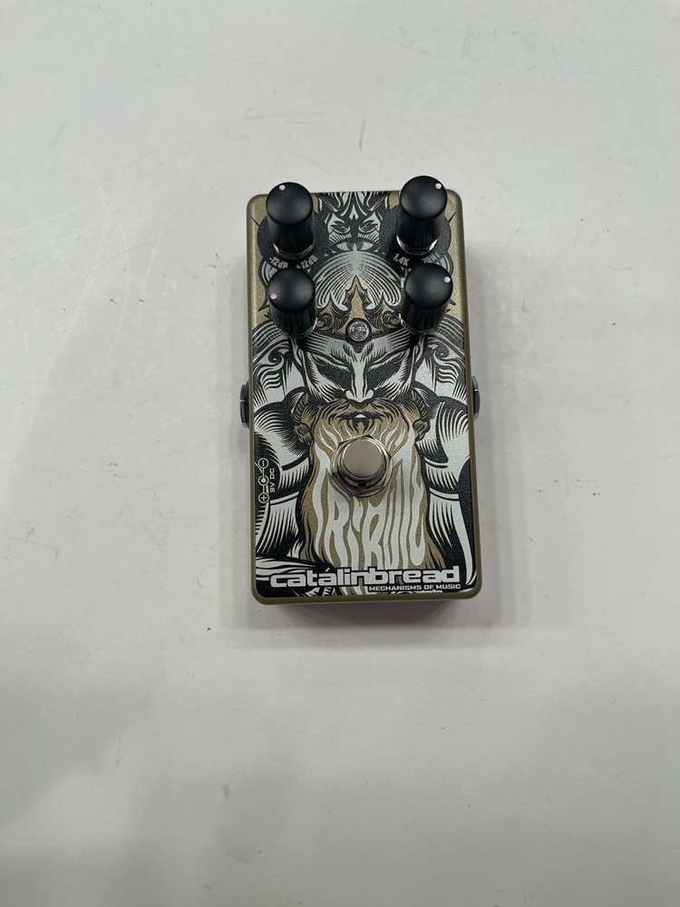 Catalinbread Tribute Parametric Overdrive Guitar Effect Pedal + Original Box