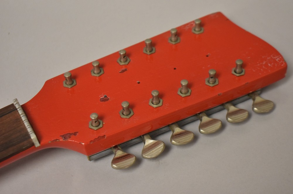 1960's Danelectro 12-String Prototype Neck Red w/Box
