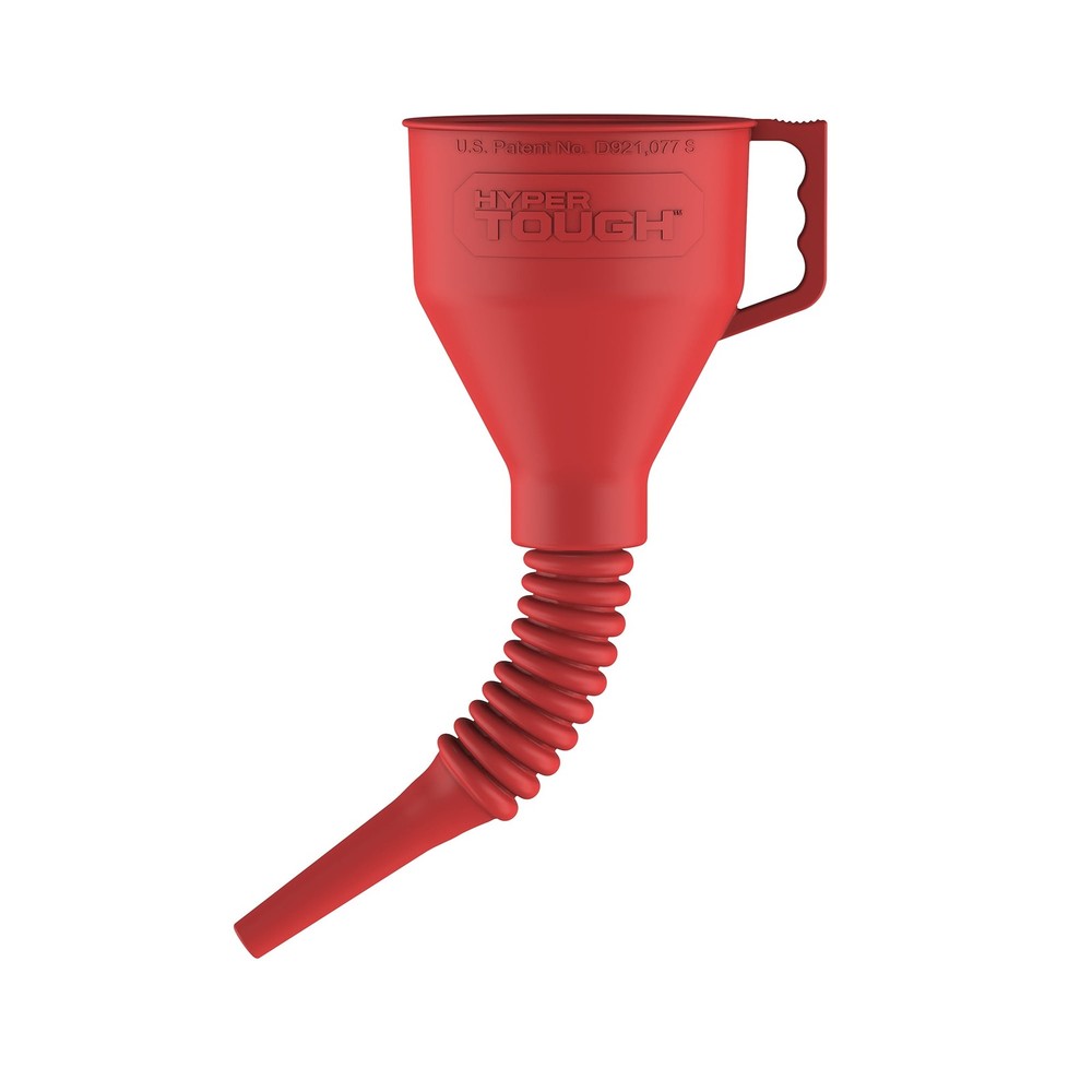 Hyper Tough Flexible Rubber Funnel - Assorted