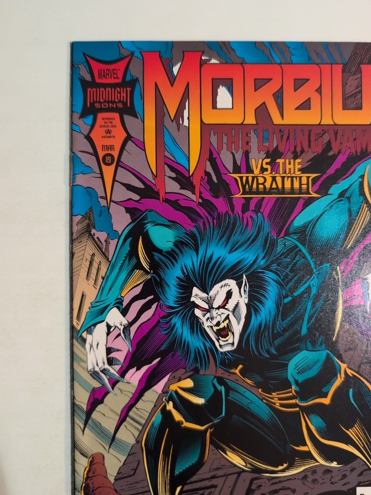 Morbius The Living Vampire #19 Marvel Comics 1994 Midnight Sons Horror